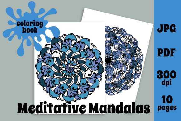 Download Meditative Mandalas Coloring Book - Mandalas Collection