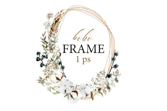 Download Boho Geometrical Frame Watercolor - Frame Collection