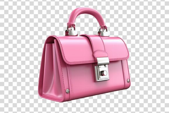 Download #108 Pink Handbag Isolated Element - Element Collection