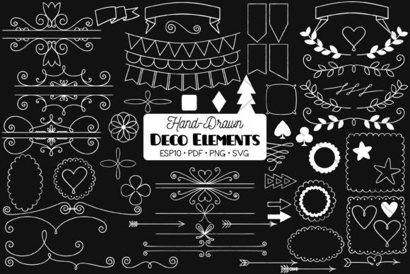 Download Decorative Elements White, Banner, Frame - Element Collection