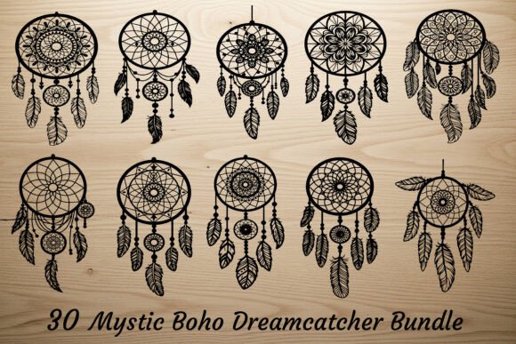 Download 30 Mystic Boho Dreamcatcher Bundle - Dreamcatcher bundle Collection