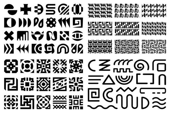 Download Abstract Geometric Design Elements Set - Element Collection
