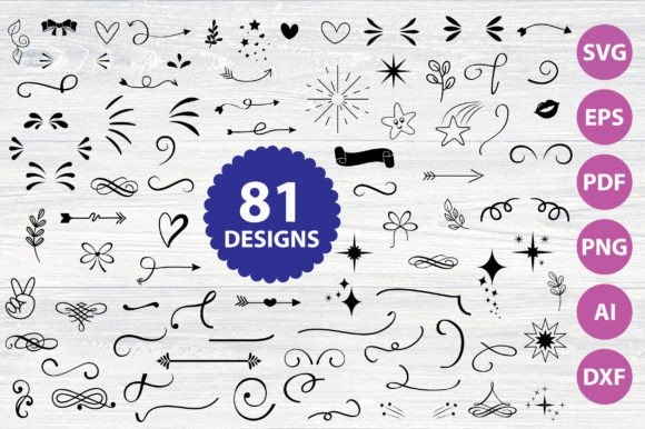 Download Decorative Elements SVG Bundle - Element Collection