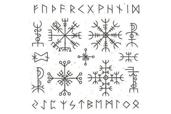 Download Mystical Viking Runes Symbols - Symbol Collection